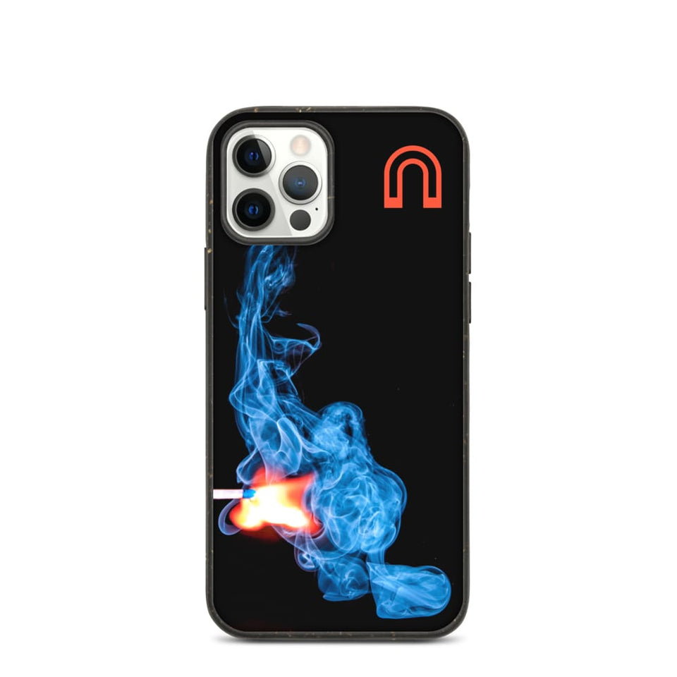 A Fire in the Dark - Biodegradable phone case by Arc Blasma - iPhone 12 Pro